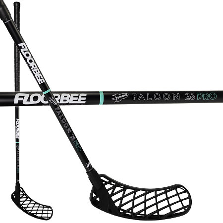 FLOORBEE Falcon 26 Carbon PRO light black Florbalová hůl
