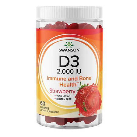 Swanson D3 Doplněk stravy s vitamínem D3