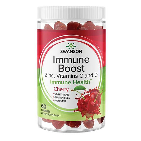 Swanson Immune Boost Doplněk stravy s acerolou, vitamíny a zinkem