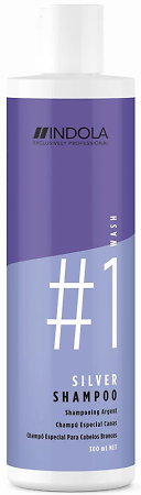 Indola Silver Shampoo šampon neutralizující žluté tóny - blond vlasy