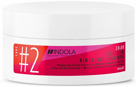 Indola Color Leave-in/Rinse-Off Treatment Mask vyživující maska na barvené vlasy
