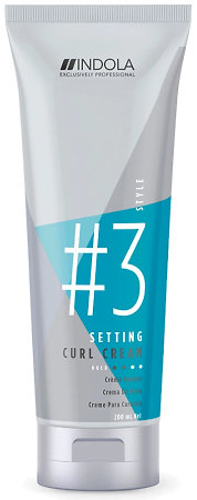 Indola Curl Cream hair cream for frizzy, unruly and wavy hair