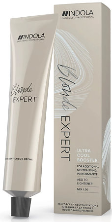 Indola Blonde Expert Ultra Cool Booster neutralizing additive for lightener