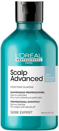 L'Oréal Professionnel Scalp Advanced Anti-Dandruff Dermo Clarifier Shampoo šampon proti mastným i suchým lupům