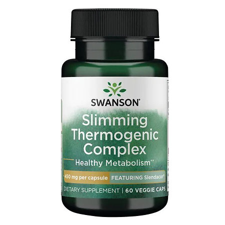 Swanson Slimming Thermogenic Complex Doplněk stravy s kurkumou a kombinací složek