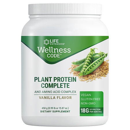 Life Extension Plant Protein Complete Proteinpulver auf pflanzlicher Basis