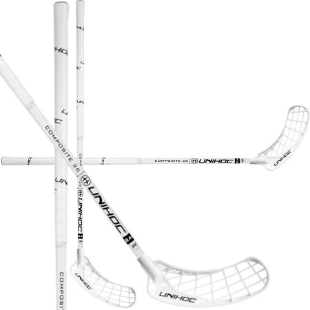 Unihoc Basic EPIC Composite 26 White Floorball schläger