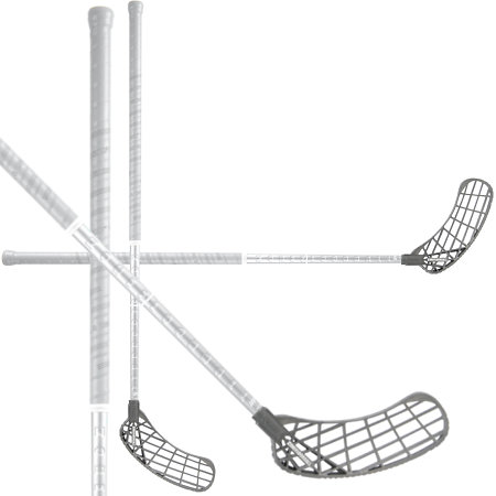 Zone floorball HARDER AIR BALANCE SL 27 aluminum silver Florbalová hokejka