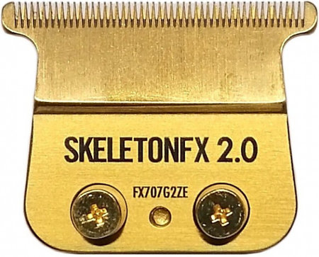 BaByliss PRO Deep Toot T-Blade Skeleton Titanium 2.0 Blade profesionálna hlbokozubá T-čepeľ s titánovým povrchom