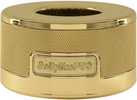 BaByliss PRO Metal Clipper Charging Stand Gold