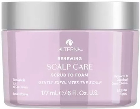 Alterna Renewing Scalp Care Scrub to Foam Exfoliator & Shampoo penový peeling na pokožku hlavy