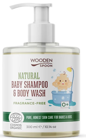 Wooden Spoon Natural Baby Shampoo And Body Wash 