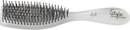 Olivia Garden iStyle Fine Hair brush for short hair styling