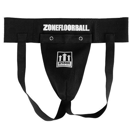 Zone floorball Jockstrap UPGRADE black/silver Suspensorium
