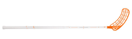 Zone floorball HYPER AIR SUPERLIGHT 27 OVAL white/lava Florbalová hůl