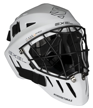 Exel G MAX PRO HELMET WHITE Goalie Mask