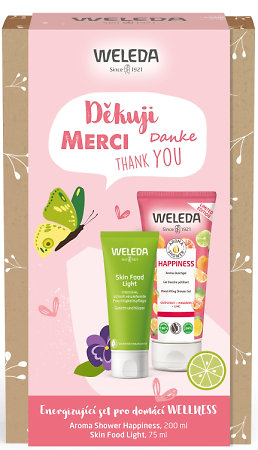 Weleda Skin Food Thanks Set energizující set pro domácí wellness