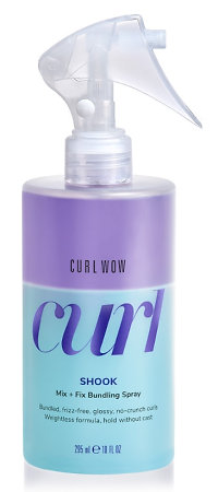 Color WOW Shook Epic Curl Perfector hydratačný sprej pre kučeravé vlasy proti krepovateniu