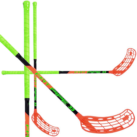 Fat Pipe SHOCK 33 orange Florbalová hůl