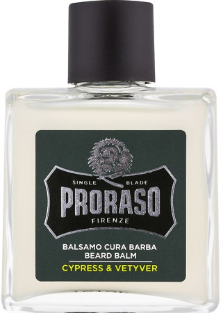 Proraso Beard Balm Cypress & Vetyver balzám na vousy s vůní cypřiše a trávy vetyver
