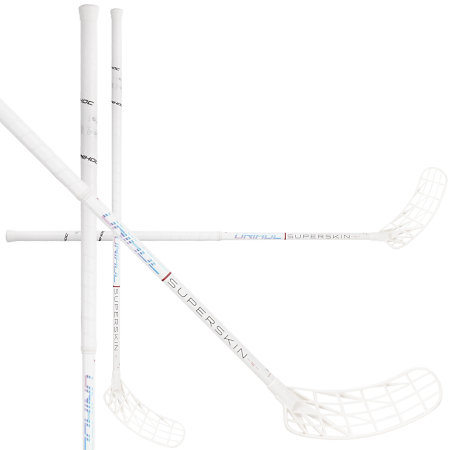 Unihoc UNILITE SUPERSKIN SLIM 26 white/red Florbalová hůl
