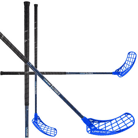 Unihoc EPIC CARBSKIN FL 29 blue Florbalová hůl