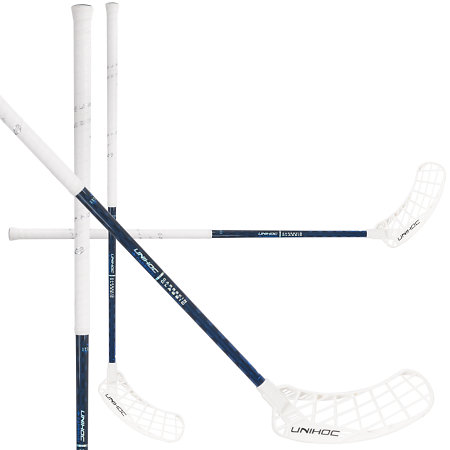 Unihoc EPIC CARBSKIN FL 26 Oval blue Florbalová hůl