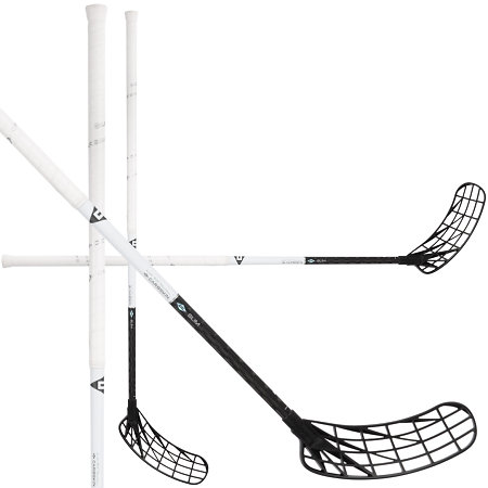 Unihoc UNILITE CARBSKIN SLIM TITAN 29 white Florbalová hůl
