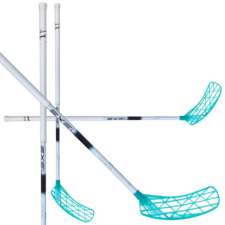 Exel E-LITE WHITE 2.9 OVAL MB Floorball stick
