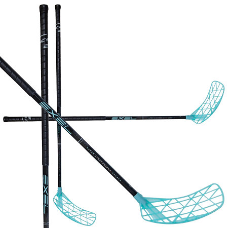 Exel E-LITE BLACK 2.6 ROUND MB Florbalová hůl