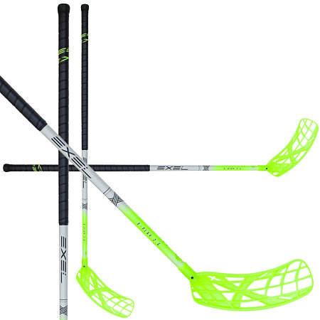 Exel X-PLAY NEON-YELLOW 2.9 ROUND SB Floorball stick