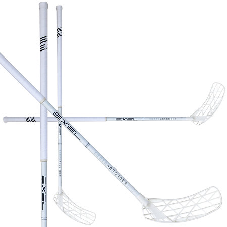 Exel SHOCK ABSORBER WHITE 2.6 ROUND MB Florbalová hůl