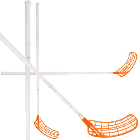 Zone floorball DREAM AIR SUPERLIGHT 27 white/lava Florbalová hůl