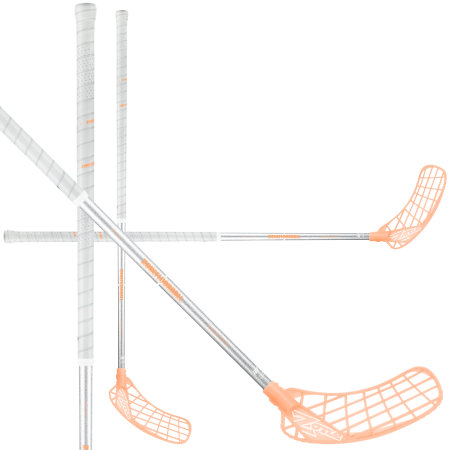 Zone floorball HYPER AIR SUPERLIGHT 28 glitter coral Florbalová hůl