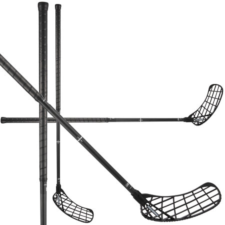 Zone floorball HARDER AIR SUPERLIGHT 29 raw black Florbalová hůl