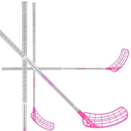 Zone floorball AIR ULTRALIGHT 29 glitter pink Florbalová hůl