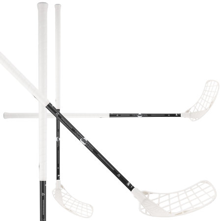 Zone floorball HYPER Composite Light 27 black/white Florbalová hůl