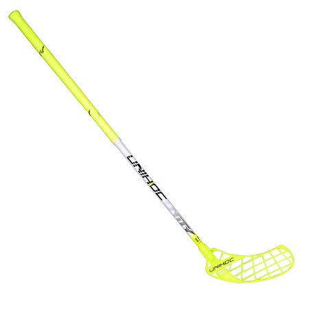 Unihoc UNITY Curve 1.5º white/yellow Florbalová hokejka