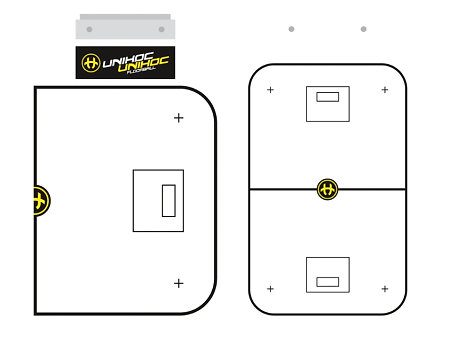 Unihoc Basic Elite 24x40 cm including pen Tactic board