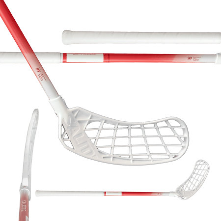Salming Q2 Midlite F35 Coral/White Florbalová hůl