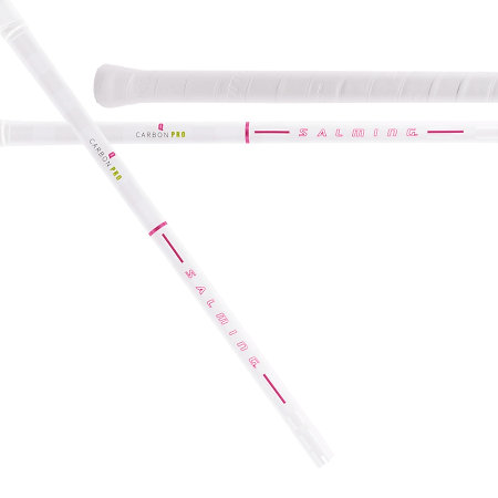 Salming Q-Series Carbon Pro F27 White/Pink Shaft florbalové palice