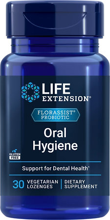 Life Extension FLORASSIST® Oral Hygiene Nahrungsergänzungsmittel mit Probiotika