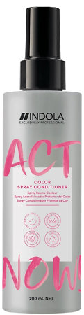 Indola Act Now! Wash Spray Conditioner Leave-in-Conditioner für gefärbtes Haar