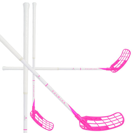 Salming Q-Series Aero F29 White/Pink Florbalová hůl