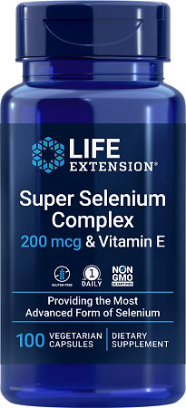 Life Extension Super Selenium Complex & Vitamin E Doplnok stravy s obsahom selénu a vitamínu E