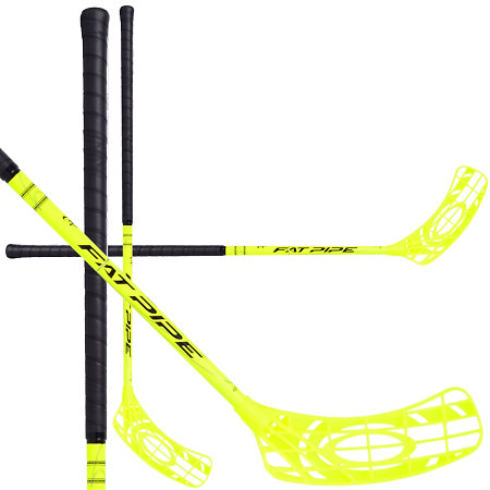 Fat Pipe CORE 33 YELLOW Jai-Alai Floorball stick