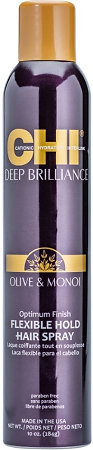 CHI Deep Brilliance Optimum Finish Flexible Hold Hairspray hairspray with medium fixation