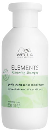 Wella Professionals Elements Renewing Shampoo gentle shampoo for smoother and shinier hair