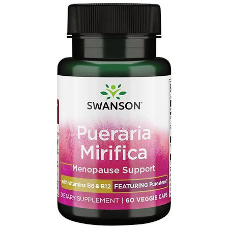 Swanson Pueraria Mirifica Doplnok stravy pre podporu v období menopauzy