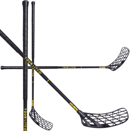 Salming Flow Tourlite SMU F27 Black/Yellow Florbalová hůl